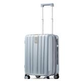 Hanke 20 Inch Expandable Carry on Luggage 22x14x9 Airline Approved Lightweight PC Hard Shell Suitcases with Wheels Travel Luggage Rolling Suitcase Travel Luggage Bag for Weekender(Gray)