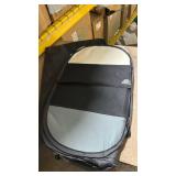 Dog Cat Playpen Indoor Outdoor for Puppy Pet Dogs Cat Travel and Recovery After Surgery, Dogs Enclosure Tent Crates Cage Indoor/Outdoor, Portable Pop Up Dog Kennel with Carrying Case (Grey, Medium)