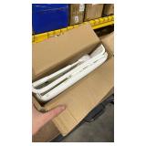 HGZBS Collapsible Laundry Basket with Wheels and Handle, Plastic Foldable Laundry Hamper, Versatile Portable Storage Basket, Durable and Practical for Laundry and Bathroom (White, Large)