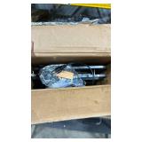 Gadroad LED Nightstand with Charging Station, Bedside Table with 3 Drawers and LED Lights, End Table Sofa Couch Side Table with Pull-Out Shelf, Black