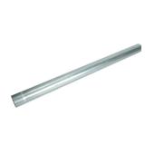 Silver Galvanized Straight Exhaust Pipe Tubing Steel Straight Tube Piping 4FT Long 3 Inch OD 48 inch Tailpipe Exhaust Pipe Exhaust System