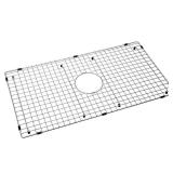 Serene Valley Sink Bottom Grid 29-1/2\" X 15-9/16\", Centered Drain with Corner Radius 3/8\", Sink Protector NDG3016C