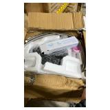 KENUOS 2.5 Gallon Mini Tank Water Heater Under Sink Instant Hot Water Heater,1500W 110V 120V Small Water Heaters with T&P Valve,3-Way Fitting Valve 1/2\" NPT for RV,Kitchen,Wall/Floor Mounted Black