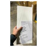 WELLAND Simons Floating Wall Shelf Ledge Shelves, 18-Inch, White