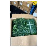 ODTORY Artificial Grass Wall Panel Backdrop,10 X 10 in 24P(16.8 sqft) UV-Anti Greenery Boxwood Panels for Indoor Outdoor Green Wall Decor & Ivy Fence Covering Privacy