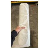 Tempaper x Novogratz Waverly White Feather Palm Removable Peel and Stick Wallpaper, 20.5 in X 16.5 ft, Made in The USA