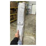 CHICOLOGY Roman Shades for Windows , Window Treatments , Roman Shades , Roman Window Shades , Room Darkening Shades , Window Shades , 23\"W X 64\"H , Belgian Snow (Privacy & Light Filtering)