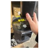 Commercial Vegetable Dicer Chopper 3 IN 1 Food Processor Automatic Potato Slicer&Onion Shredder with 3 Stainless Steel Blades 110V