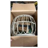 Muse & Lounge Co. Ysar Boho Rattan Round Coffee Table Outdoor with 5mm Tempered Glass Top, All-Weather and Rust Resistant Patio Furniture