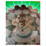 Windy Garden Snowman Wind Spinner