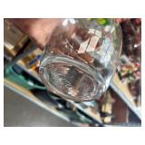 Clear Glass Flower Vase.