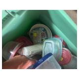 Huge Lot of Plastic Kitchen Items.