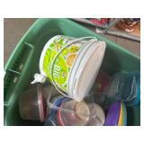 Huge Lot of Plastic Kitchen Items.