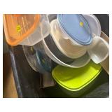 Huge Lot of Plastic Kitchen Items.