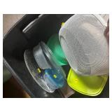 Huge Lot of Plastic Kitchen Items.