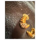 Set of Gold Earrings