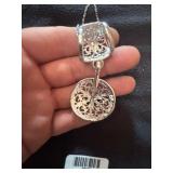 Silver Necklace w/ Pendent