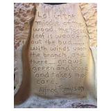 Home Made Crafted Mold w/ a Saying