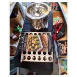 Silver Ice Bucket & Charcoal Companion Grill Rack