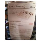 Silver Ice Bucket & Charcoal Companion Grill Rack