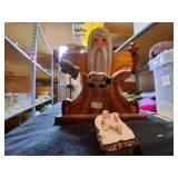 Big Jesus & Baby Jesus Decor