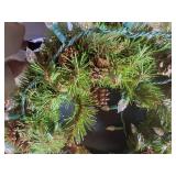 Christmas Pine Cone Wreath