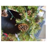 Christmas Pine Cone Wreath