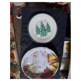 Royal Norfolk Plate & Metal Tray