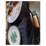 Royal Norfolk Plate & Metal Tray