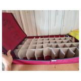 Ornament Organizer w/ Santa Ornament