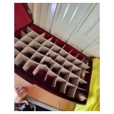 Ornament Organizer w/ Santa Ornament