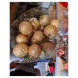 Gold Christmas Ornaments