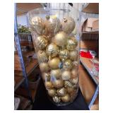 Gold Christmas Ornaments