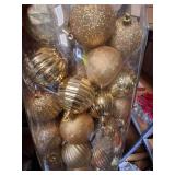 Gold Christmas Ornaments