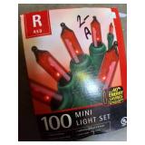 Red Mini Christmas Lights
