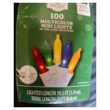 100ct Mini Colorful Christmas Lights