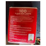 Holiday Time 100ct White Christmas Lights