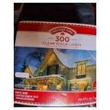 Holiday Time 300ct Clear Icicle Christmas Lights