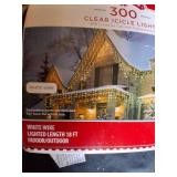 Holiday Time 300ct Icicle Christmas Lights