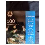 100ct Clear Christmas Lights