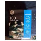 100ct Clear Christmas Lights