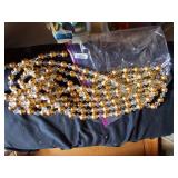 Gold & Clear Beads for Christmas Tree