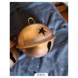 Vintage Bronze Christmas Bell Ornaments