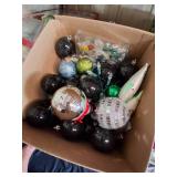 Box Full of Misc. Christmas Ornaments