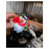 Box Full of Misc. Christmas Ornaments