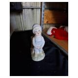 Vintage "Bringing Home The Tree" Decoration