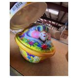 Glass Easter Bowl