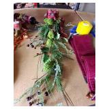 Christmas Faux Pine Leaves Decor