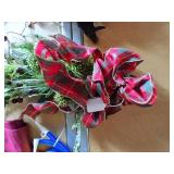 Christmas Faux Pine Leaves Decor