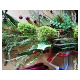 Christmas Faux Pine Leaves Decor